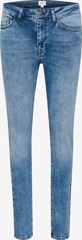 SAINT TROPEZ Slimfit Jeans 'Molly' in Blauw: voorkant