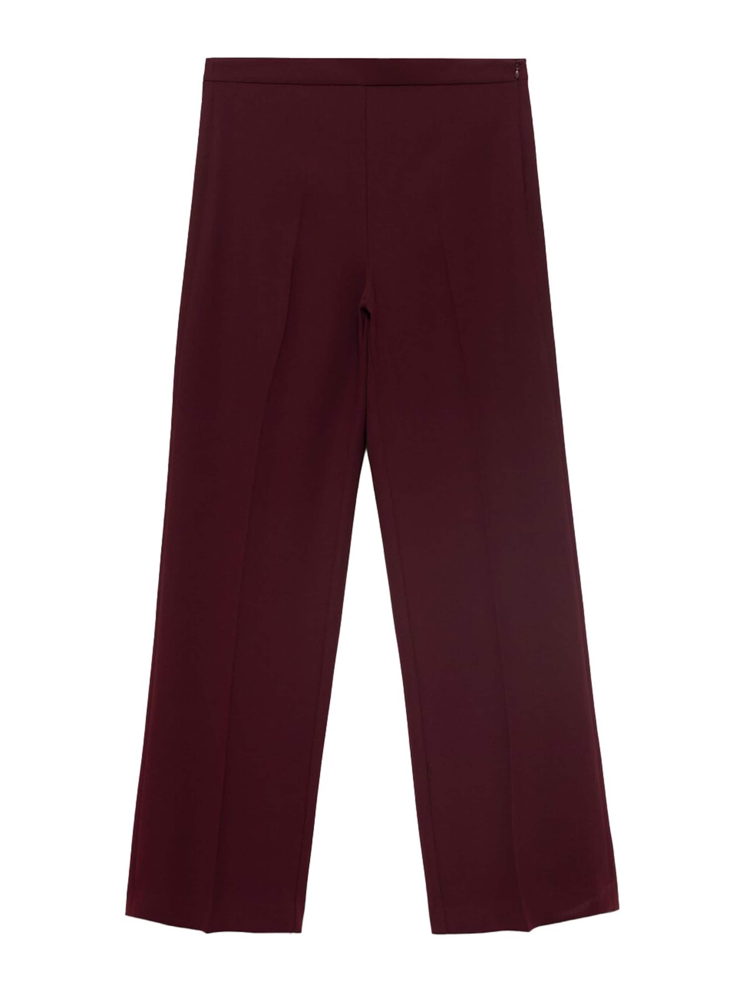 MANGO Bootcut Hose 'Iguana' in Rot: Vorderseite
