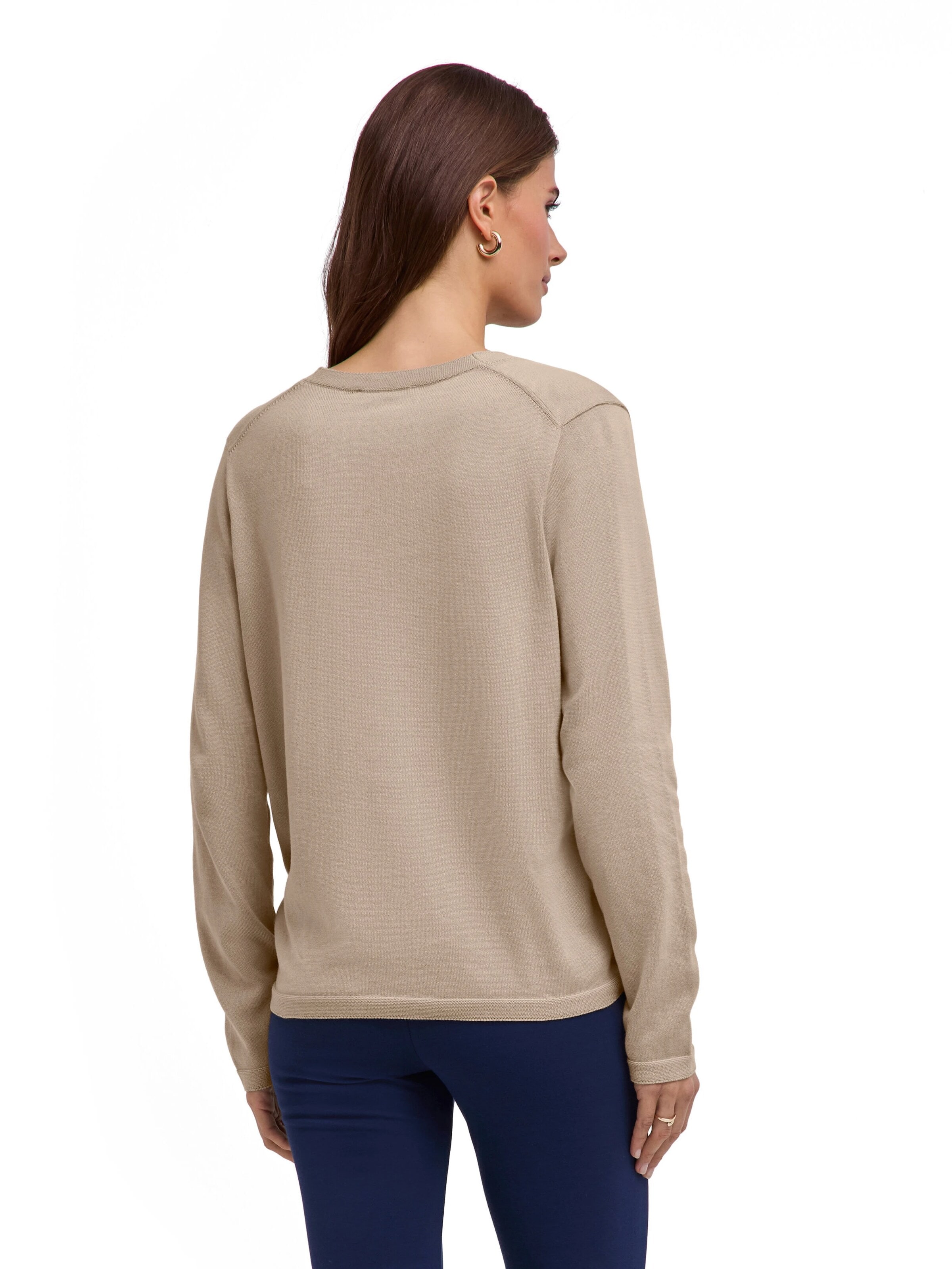 FALKE Sweater 'Cotton Knit' in Grey