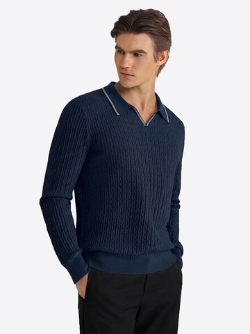 Vantory - Pullover em azul