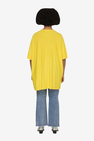 Pull-over oversize Angel of Style en jaune