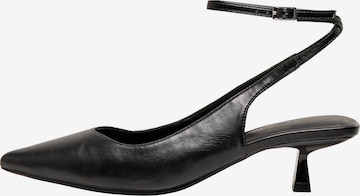 ONLY Slingpumps in Zwart: voorkant