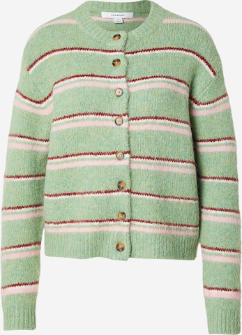 žalia TOPSHOP Kardiganas 'CARO': priekis