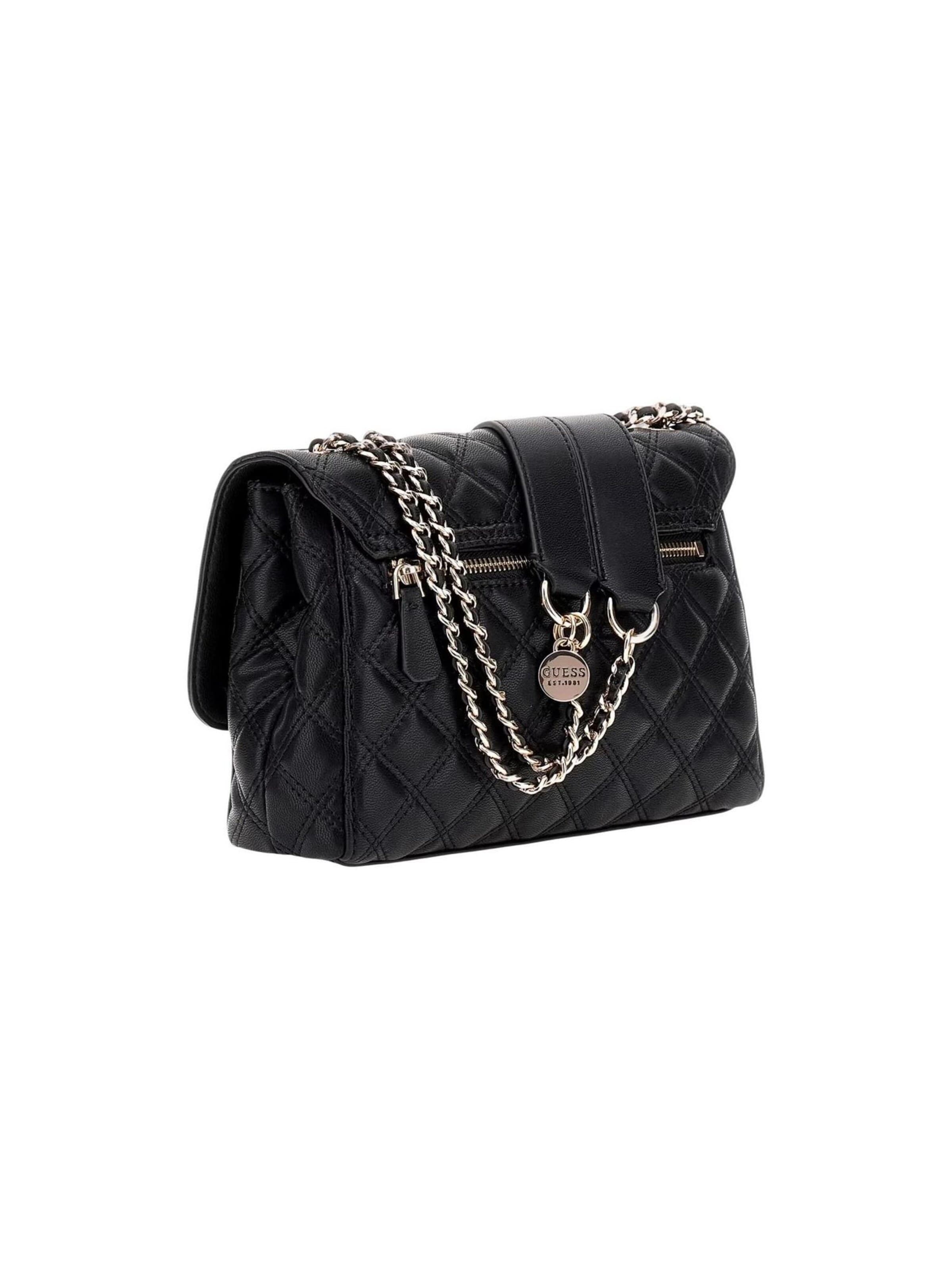 Sac bandoulière 'CRUISE VIBE TOP ZIP HWQG96 73190' GUESS en noir