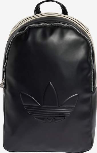 ADIDAS ORIGINALS Reppu 'Outline Trefoil' värissä musta / valkoinen, Tuotenäkymä