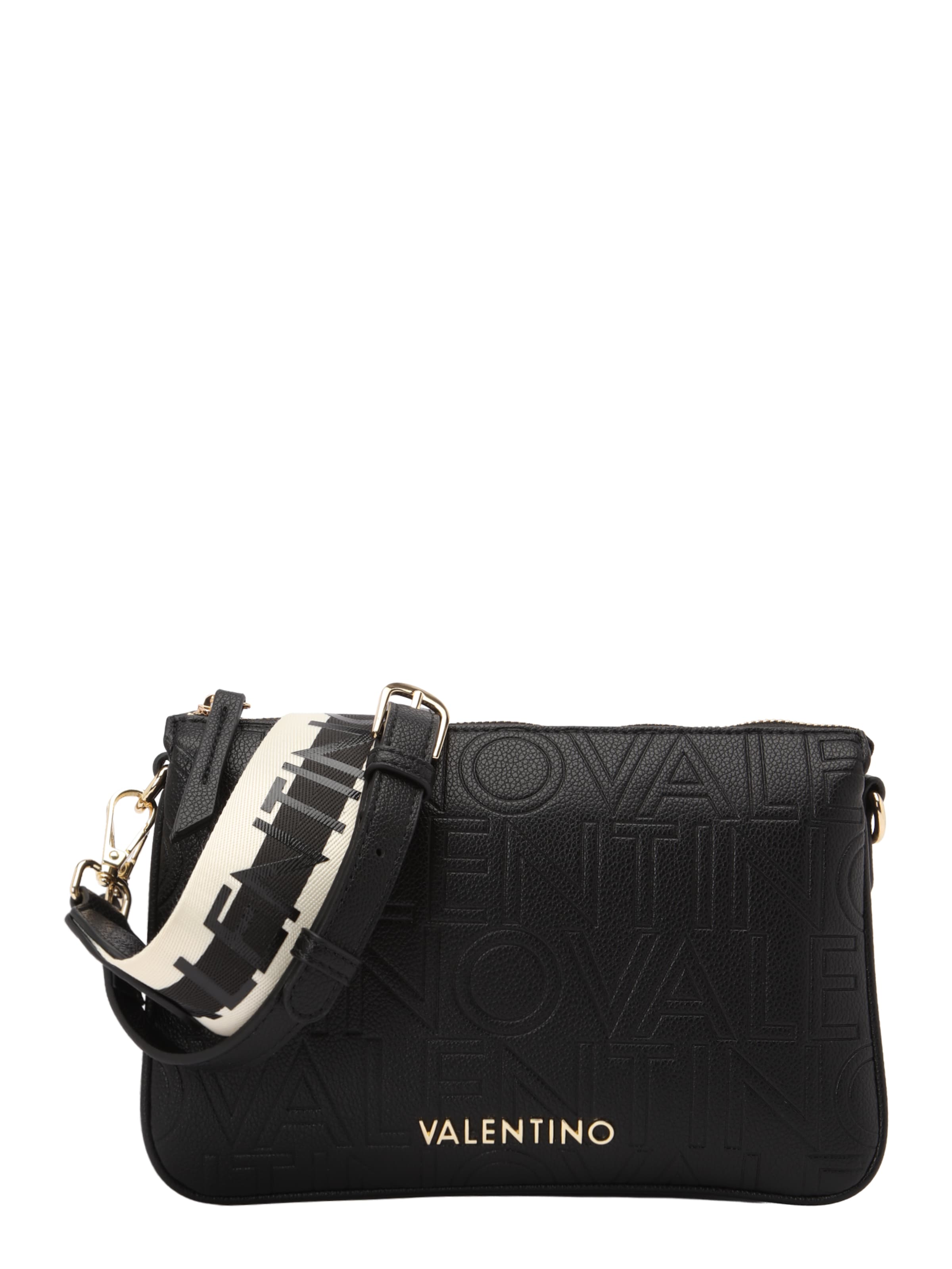 VALENTINO Axelremsväska i svart: framsida