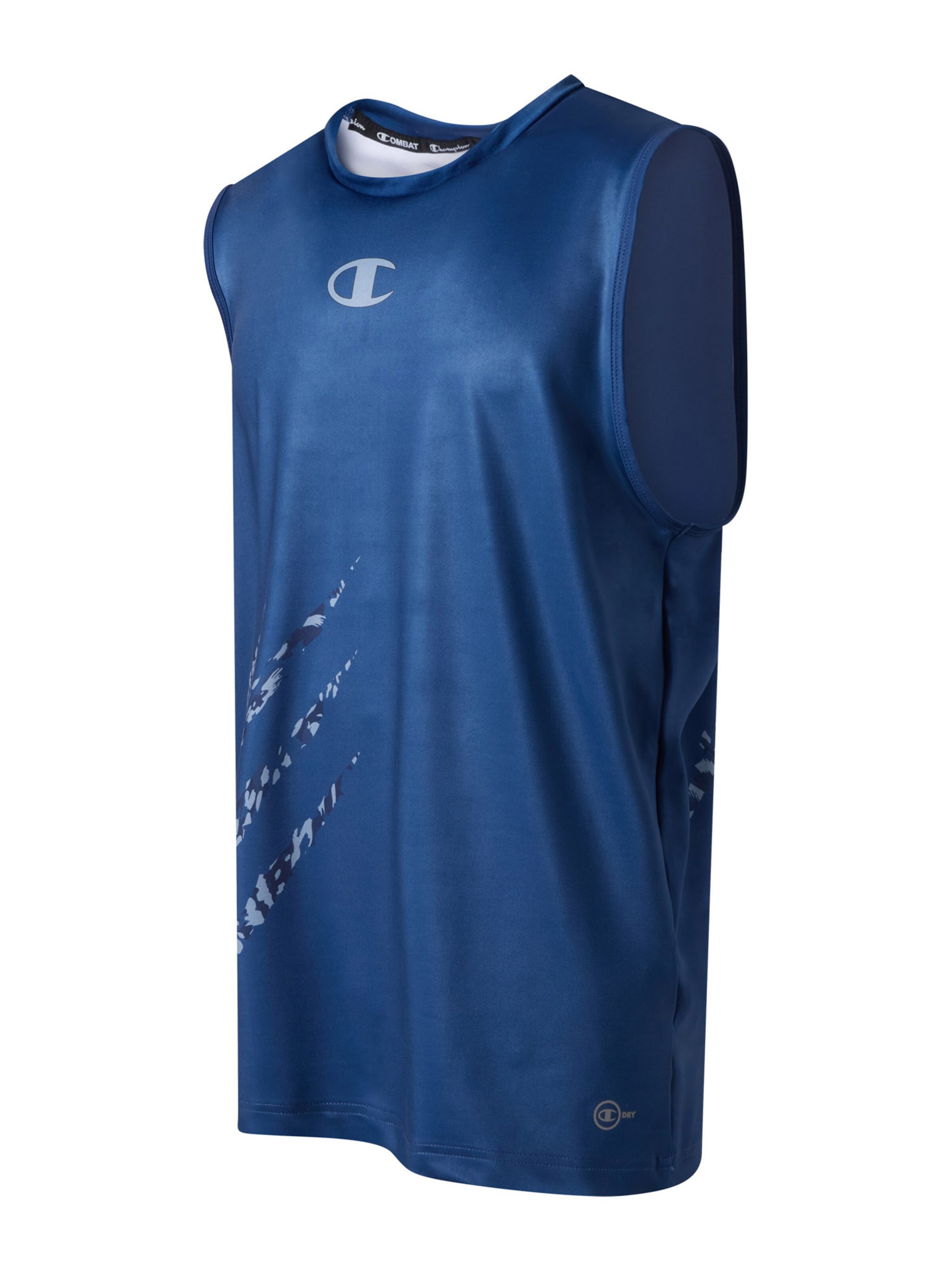 Champion Authentic Athletic Apparel Funkcionalna majica | modra barva