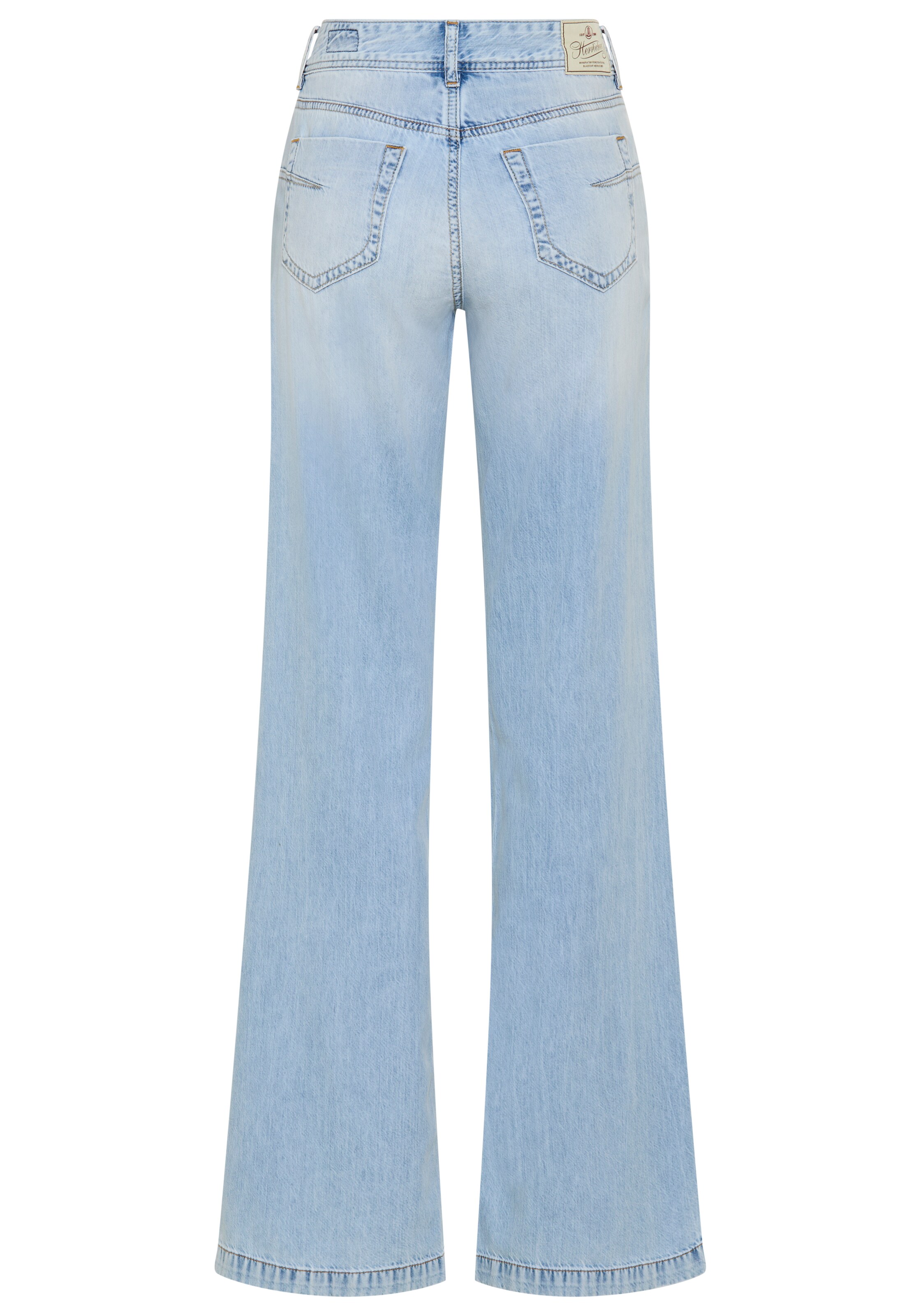 Herrlicher Wide Leg Jeans in Blau