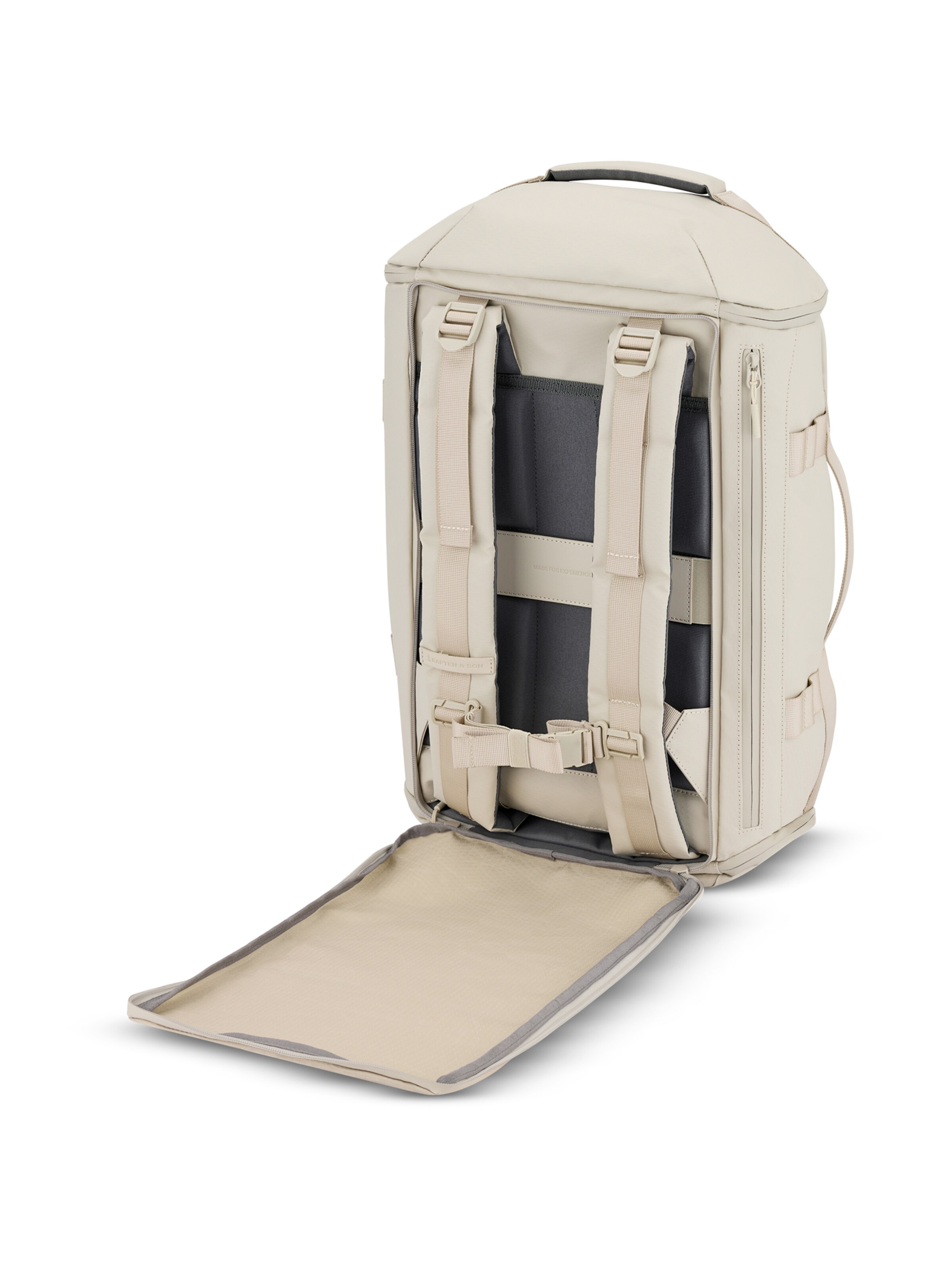 Kapten & Son Раница 'Lisbon Duffle Backpack Small' в бежово