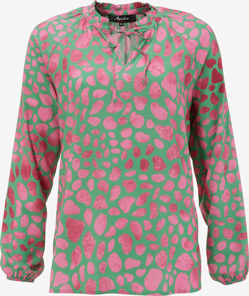 Aniston CASUAL Bluse in Grün: Vorderseite