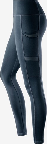 LASCANA ACTIVE Skinny Sporthose in Blau