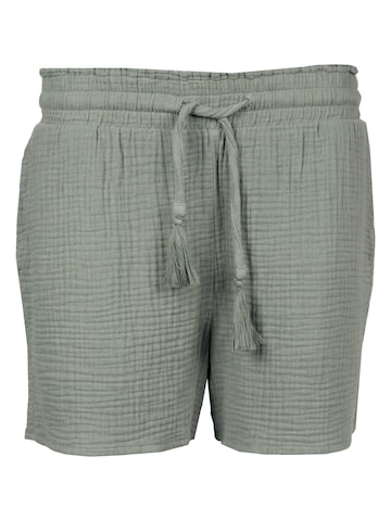 Antargo Regular Hose 'Women's Musselin Shorts'‌‌‌‌ in Grün: Vorderseite