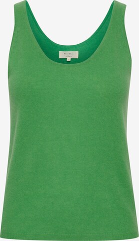 Part Two Knitted Top 'Sabine' in Green: front