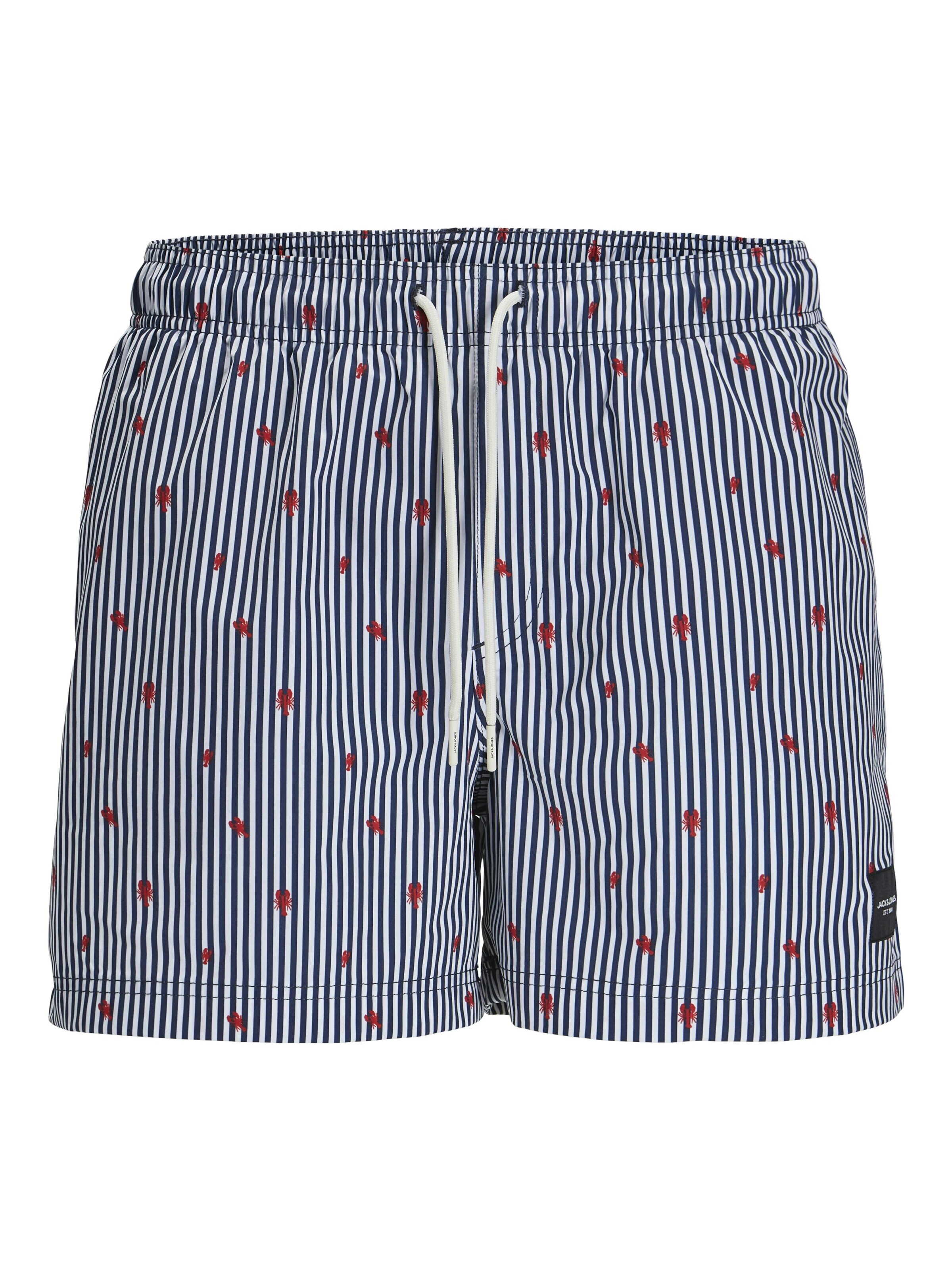 JACK & JONES Zwemshorts in S in de kleur Blauw, Productweergave