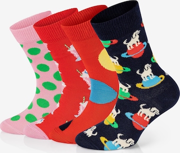 Happy Socks Socken 'Kids Milkshake-Planet Dog' in Mischfarben: predná strana