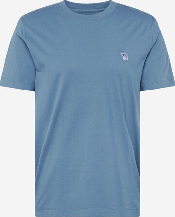 Abercrombie & Fitch Shirt in Blauw: voorkant