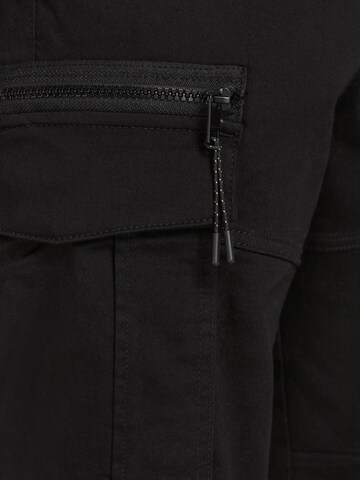 regular Pantaloni cargo 'Dex' di JACK & JONES in nero