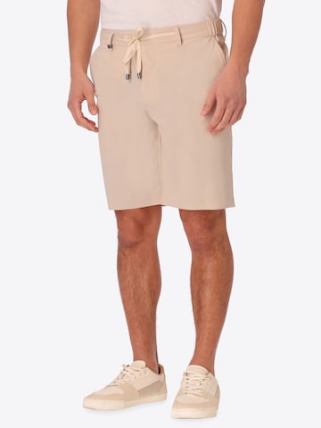 Regular Pantalon fonctionnel Distretto12 en beige : devant