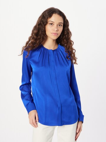 BOSS Black - Blusa 'Banorah' em azul: frente