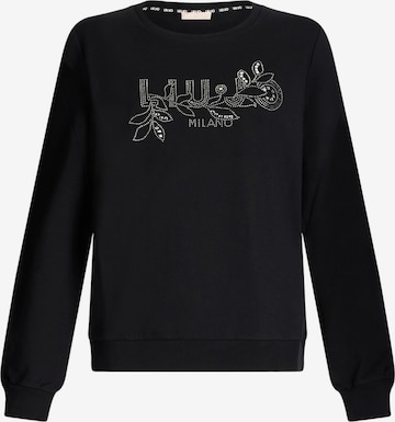 Liu JoSweater majica 'Better' - crna boja: prednji dio