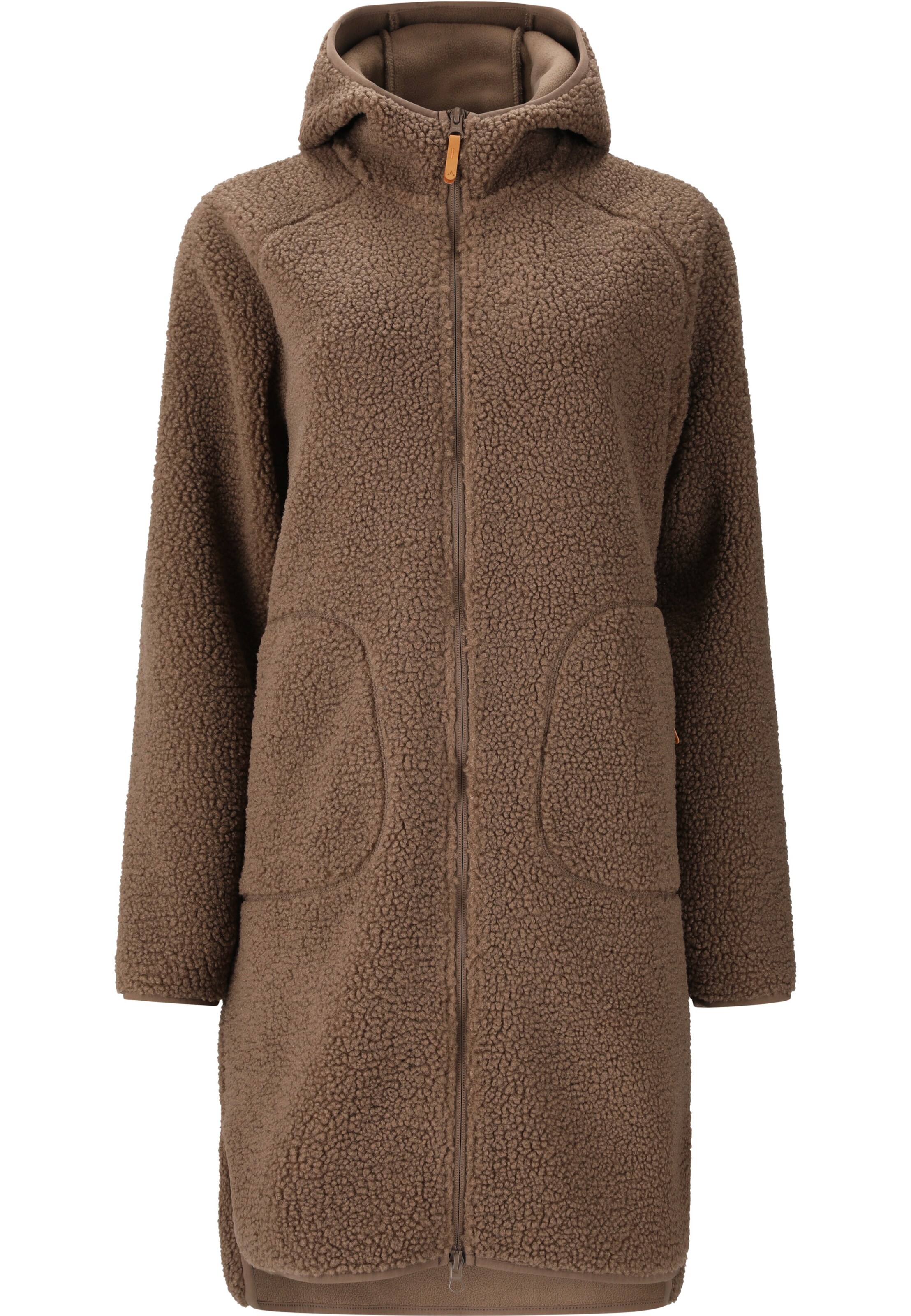 Whistler Fleecejacke 'Pioneer' in Braun: Vorderseite