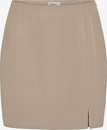 OBJECT Rok 'LISA' in Beige: voorkant