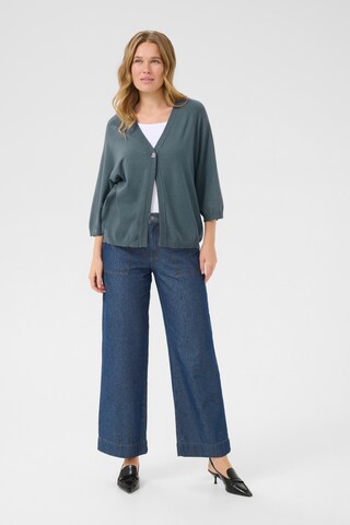 Kaffe Strickjacke 'Gabby' in Grau