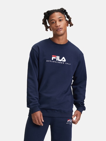 FILA Sweatshirt in Blue: front