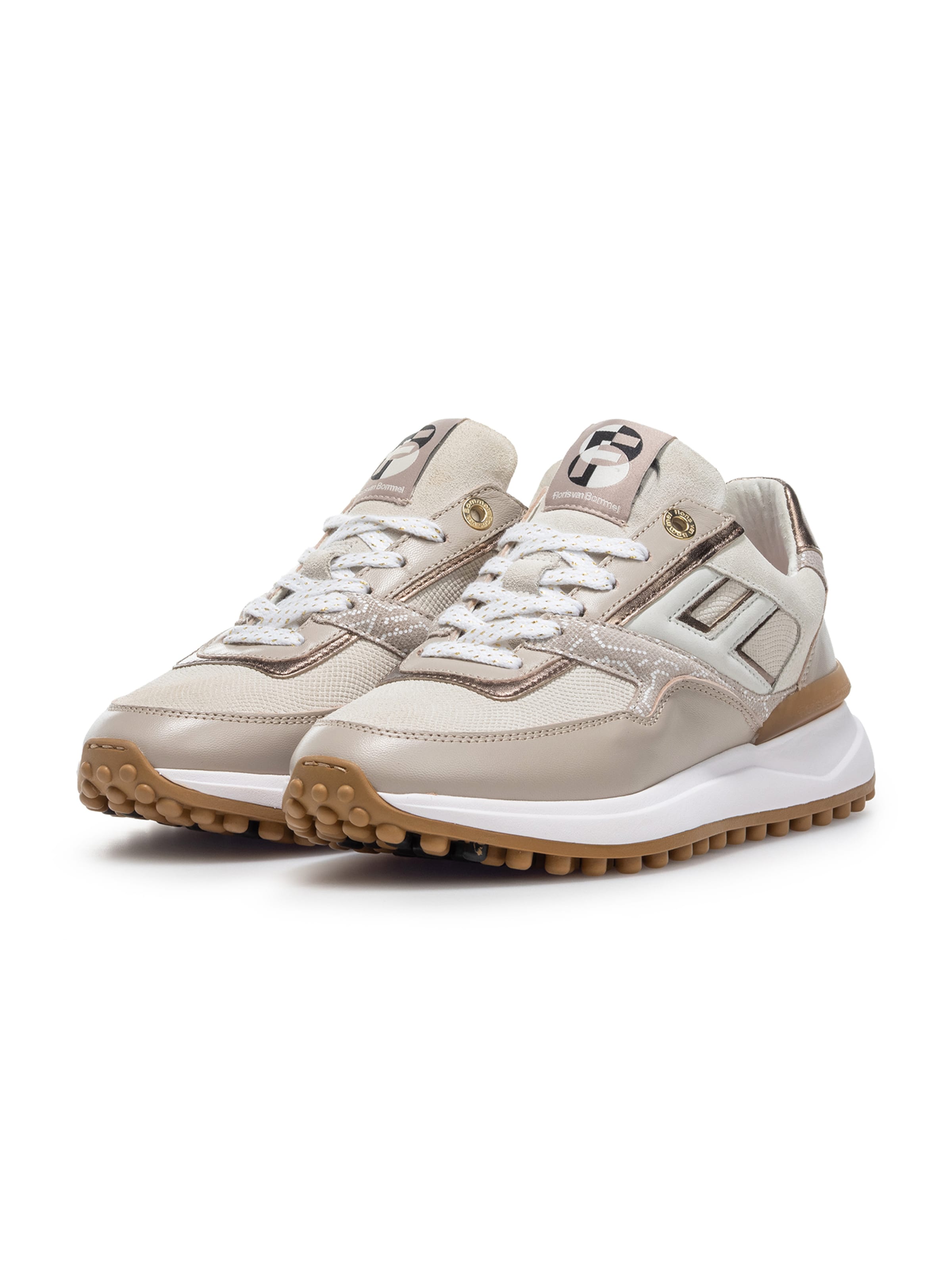 Sneaker bassa 'Noppi 52' di Floris van Bommel in beige