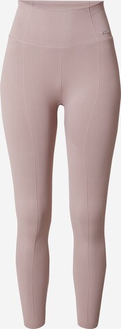 Skinny Pantalon de sport aim'n en violet : devant