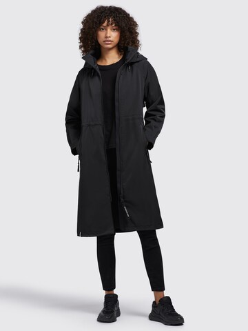 khujo Between-seasons coat 'Xappi' in Black