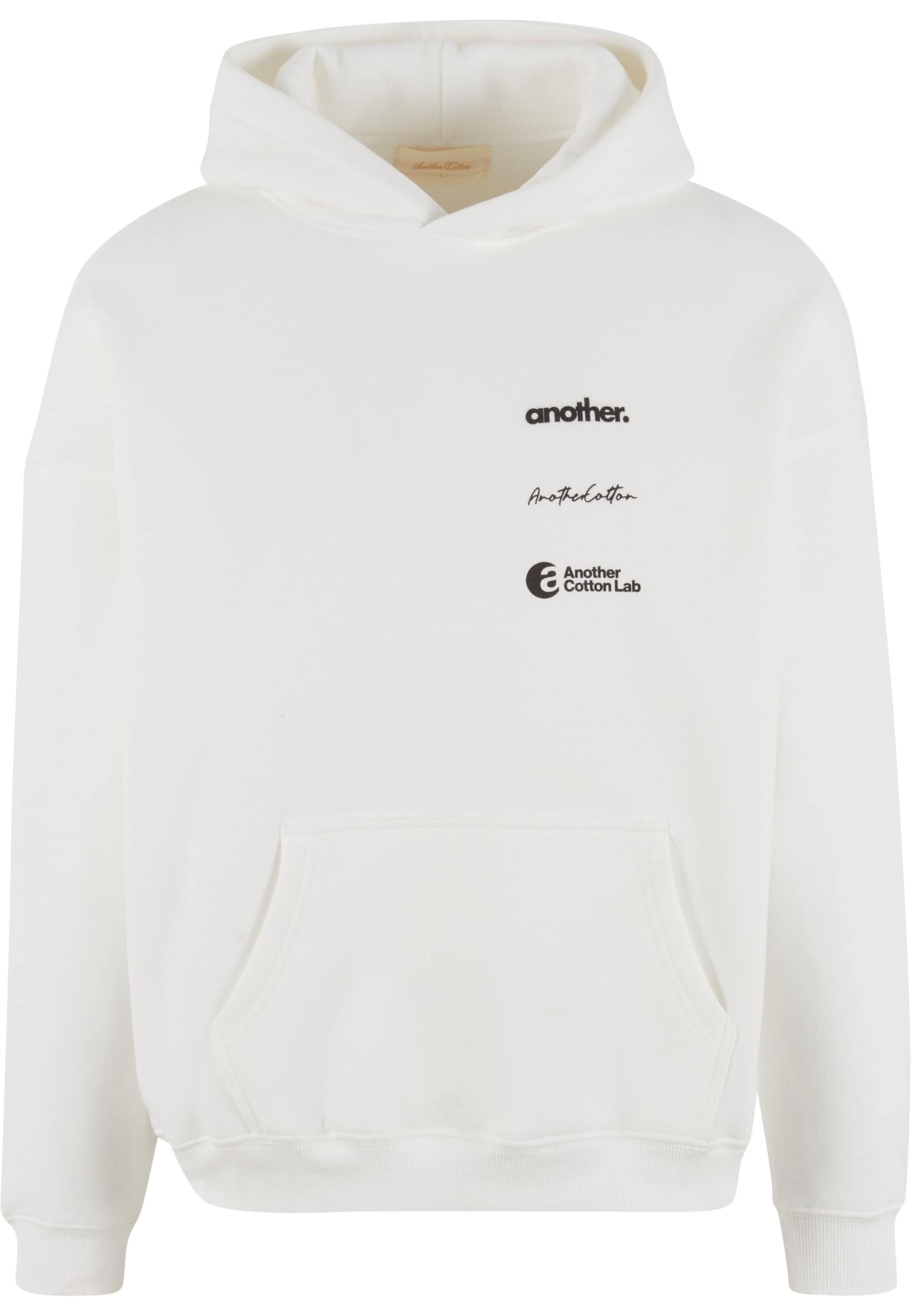 Another Cotton Lab - Sudadera 'Timeless' en blanco: frente