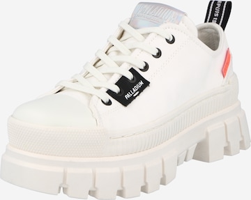 Palladium Lace-Up Shoes 'REVOLT LO TX' in White: front