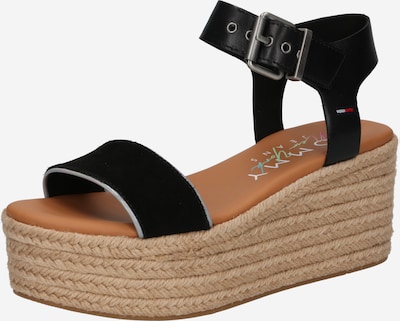Tommy Jeans Sandali | črna barva, Prikaz izdelka
