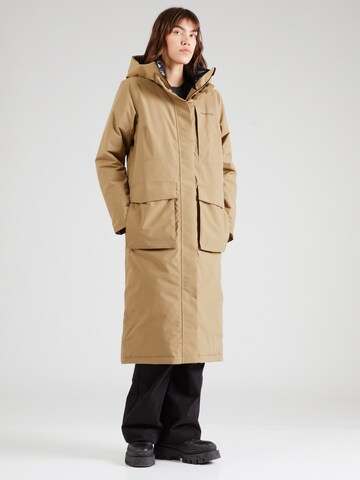 Manteau fonctionnel 'LEYA' Didriksons en beige : devant