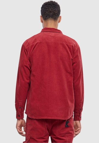 Karl Kani Regular fit Button Up Shirt in Red