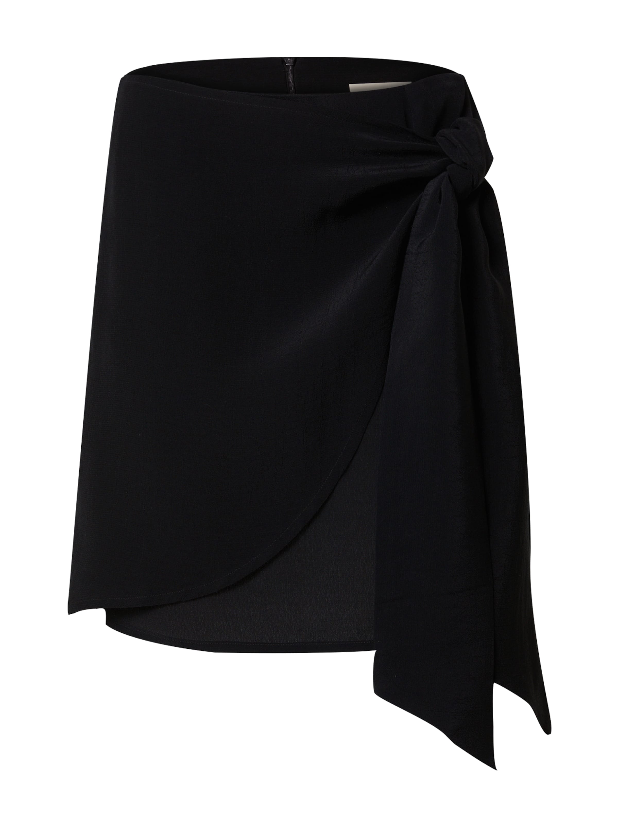 A LOT LESS Sukňa 'Aylin' - Čierna: predná strana