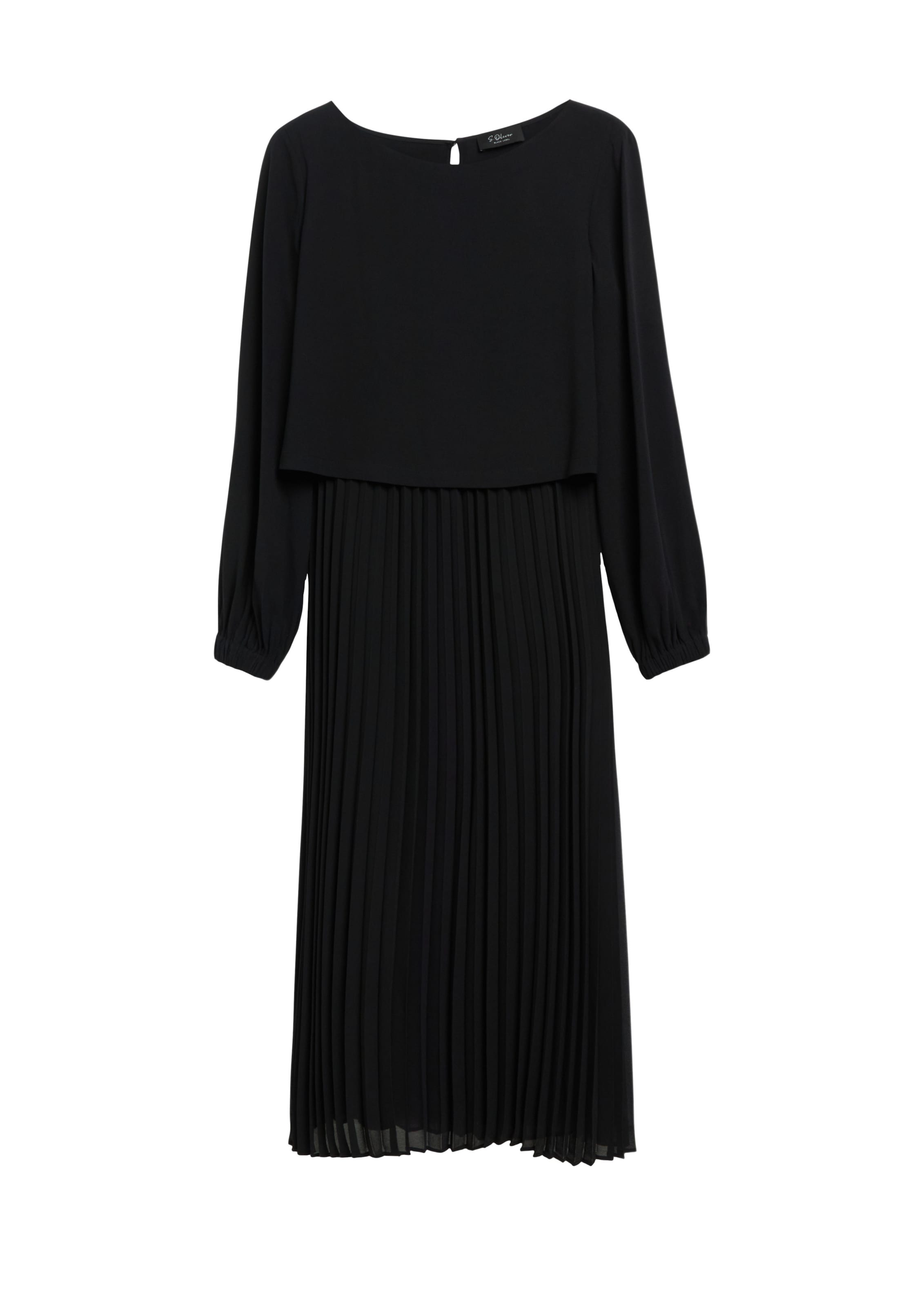 s.Oliver Dress in Black: front