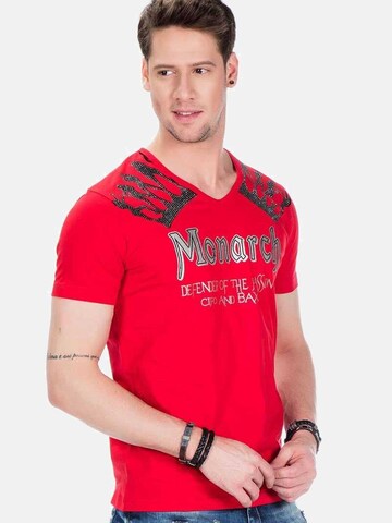 CIPO & BAXX Shirt in Rood