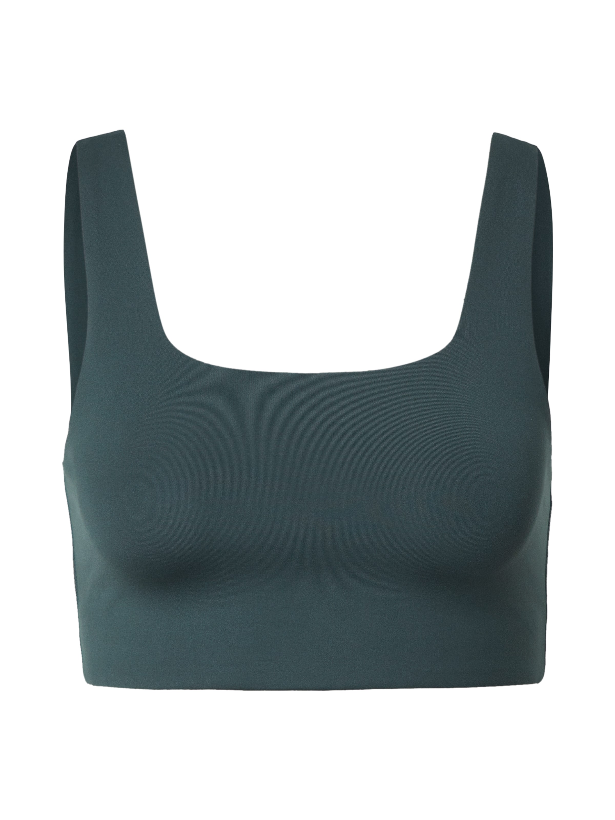 Girlfriend Collective Športni nederček 'Tommy' | zelena barva: sprednja stran