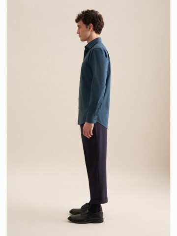 Coupe regular Chemise business SEIDENSTICKER en bleu