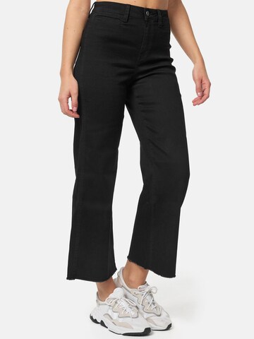 Wide Leg Jean 'F113' Tazzio en noir