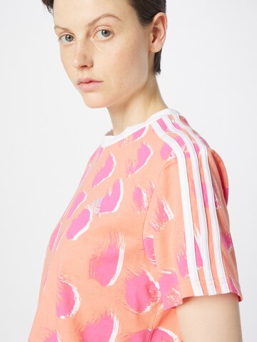 ADIDAS SPORTSWEAR Shirt 'Essentials 3-Stripes ' in Orange