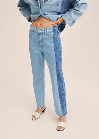 MANGO Regular Jeans 'Vibeke' in Blue: front