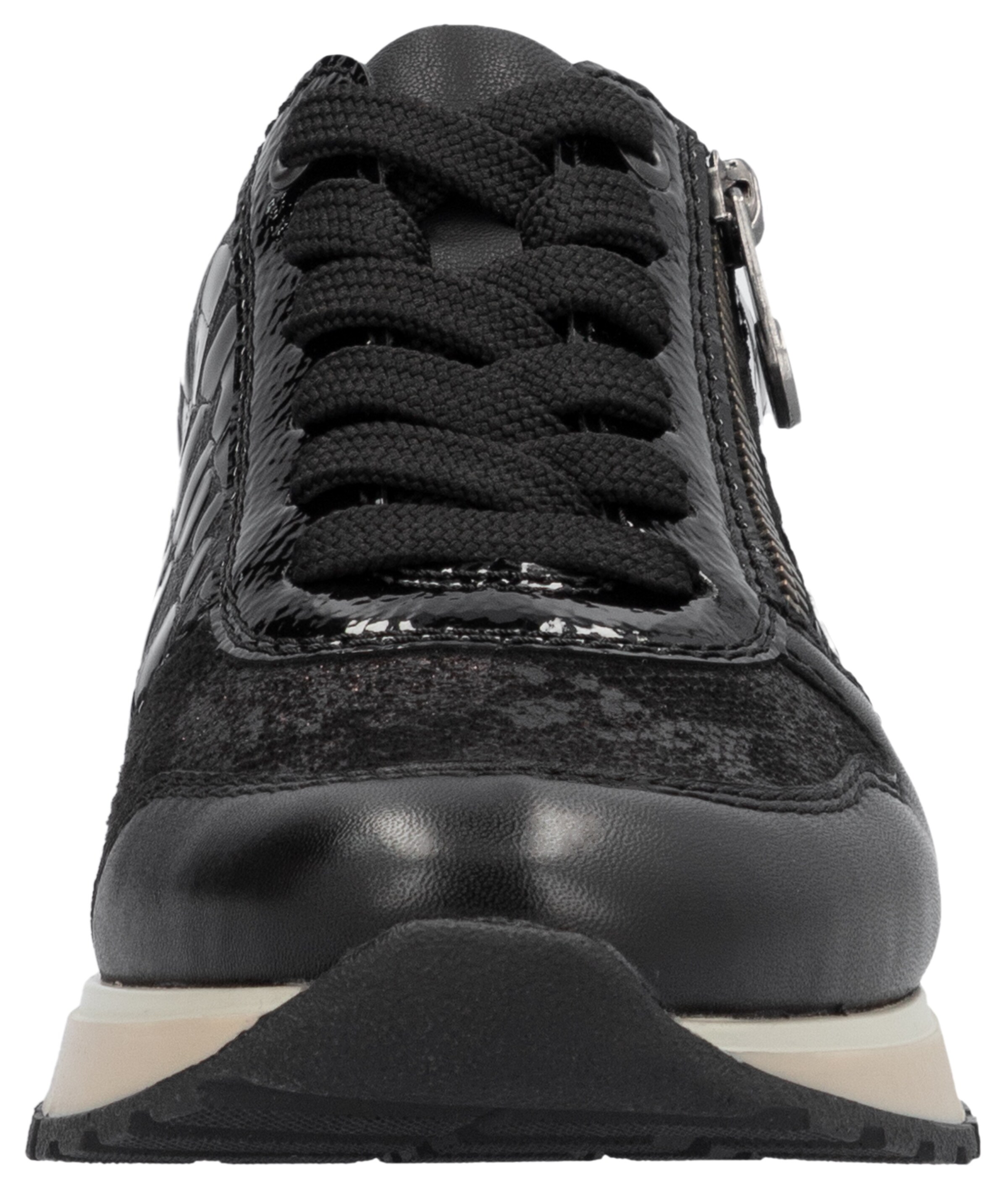 Rieker Lace-Up Shoes in Black
