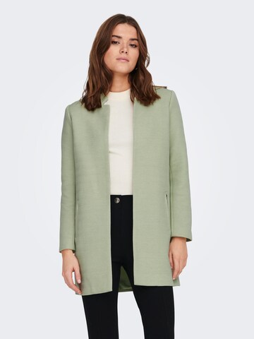 Manteau mi-saison 'Soho-Linea' ONLY en vert : devant