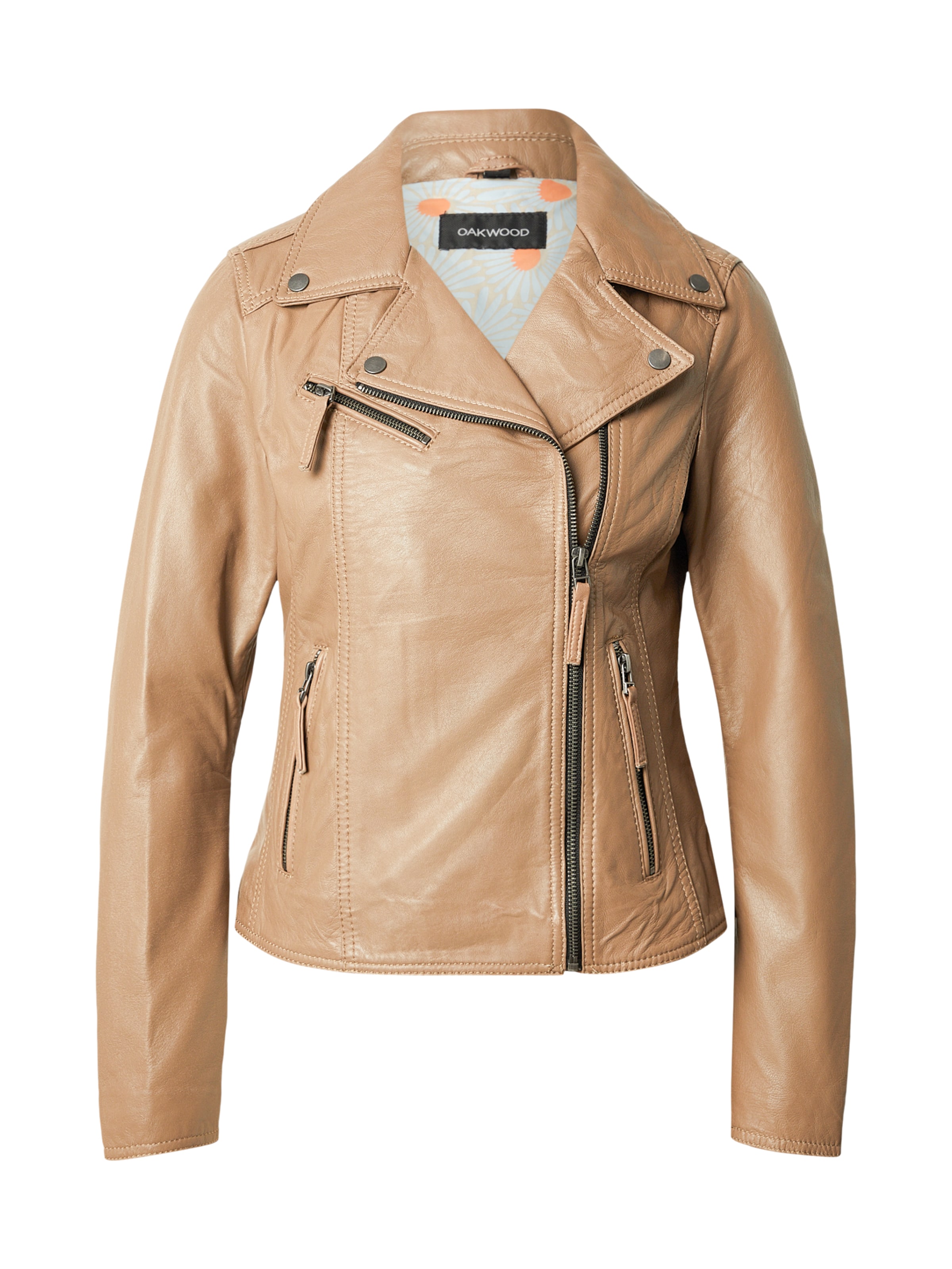 OAKWOOD Between-Season Jacket 'CLIPS' in Brown: front