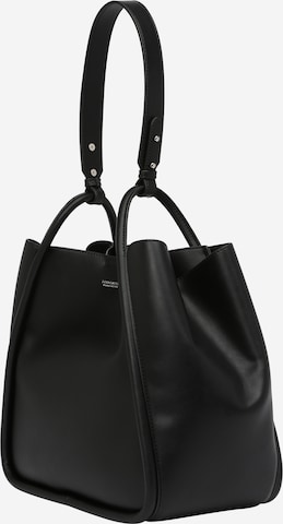 Seidenfelt Manufaktur Shopper in Black: front