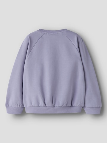 NAME IT Sweatshirt 'NMFOKLA' i lila