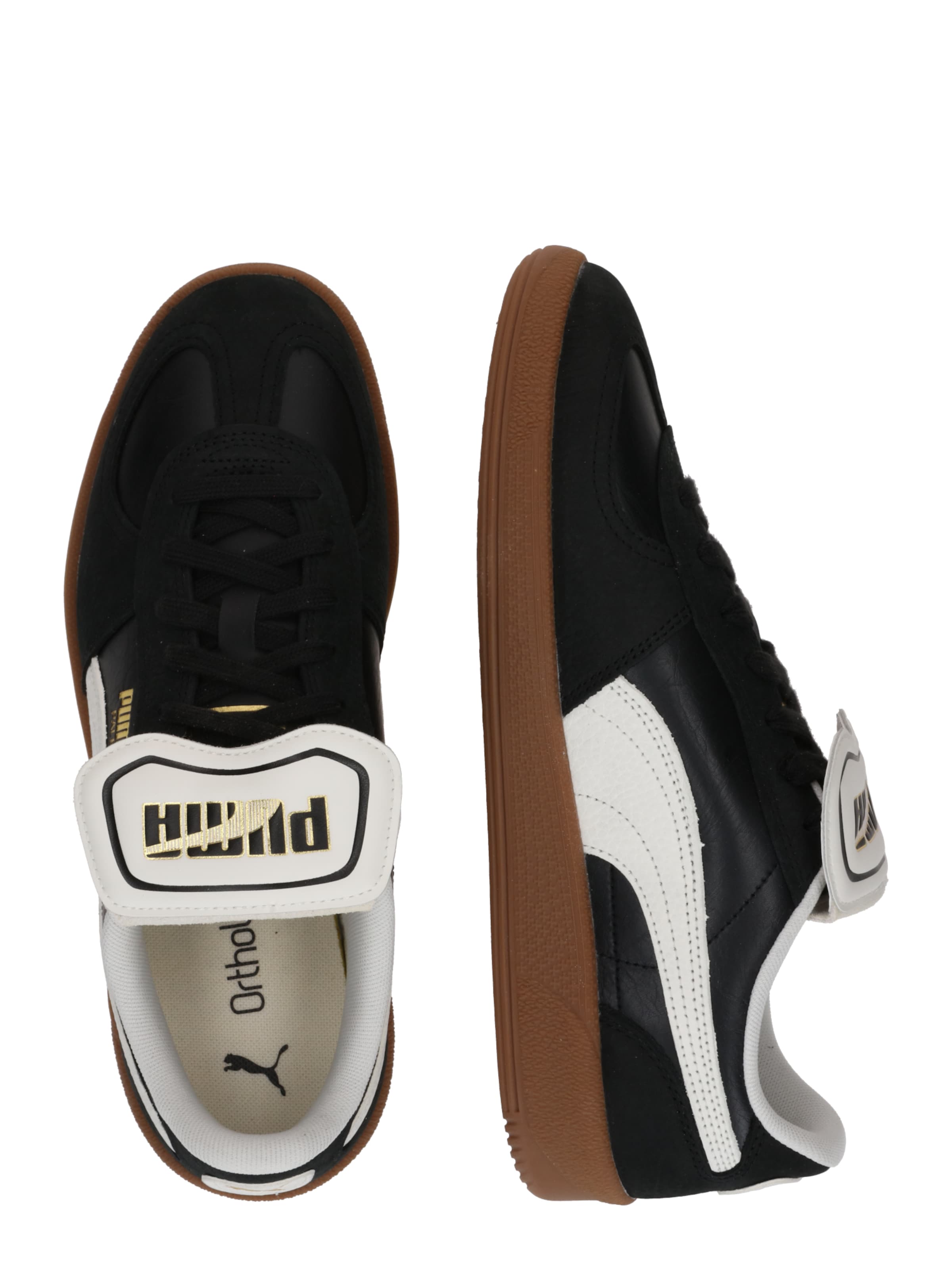 PUMA Sneaker 'Palermo Premium' in Schwarz